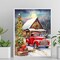Diamond Painting Kits for Adults-Christmas Truck Diamond Art Kit (12x16in)